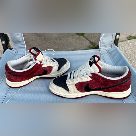 🏜️Vintage Nike Dunk Low Hibiscus Skate Sneakers - Picture 1 of 16